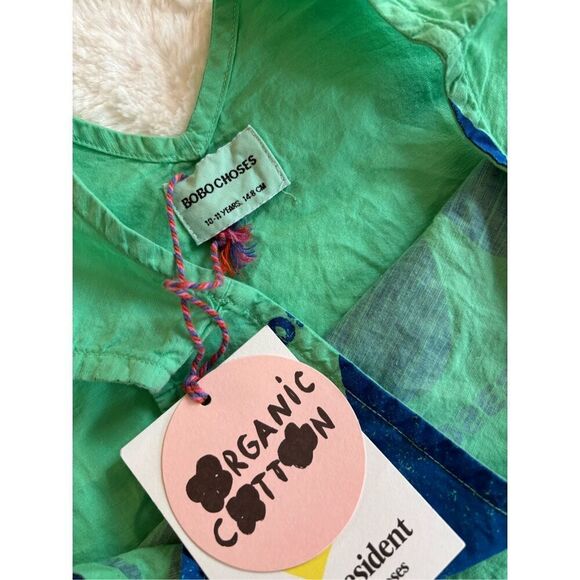 Bobo Choses Green Top Size 10-11 NWT - Picture 4 of 5
